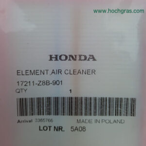 Honda Luftfilter 17211-Z8B-901 Bild 2